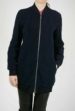 DROMe NWT Shearling Lamb Fur Sheepskin Blue L...
