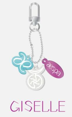 aespa Next Level SMTOWN OFFICIAL GOODS ACRYLIC KEY RING CHARM SET