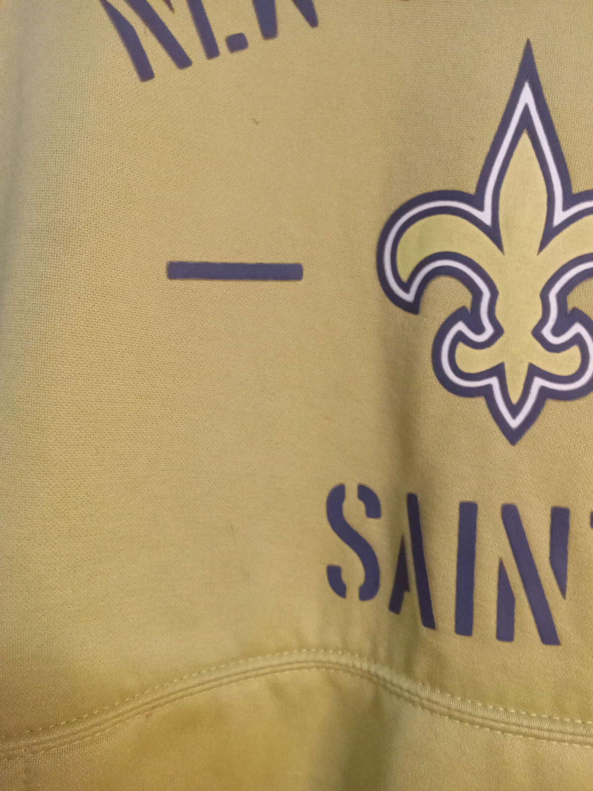 VETEMENTS Felpa con cappuccio grande Apparel New Orleans Saints Nike Salute to Service