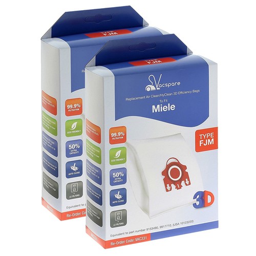 10 x FJM Hoover Bags + Filters for 