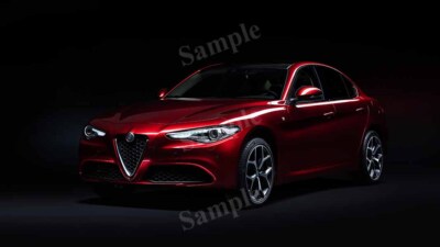 Alfa Romeo Giulia TI 6C Villa Deste 2021 High Res Wall Decor Print Photo Poster