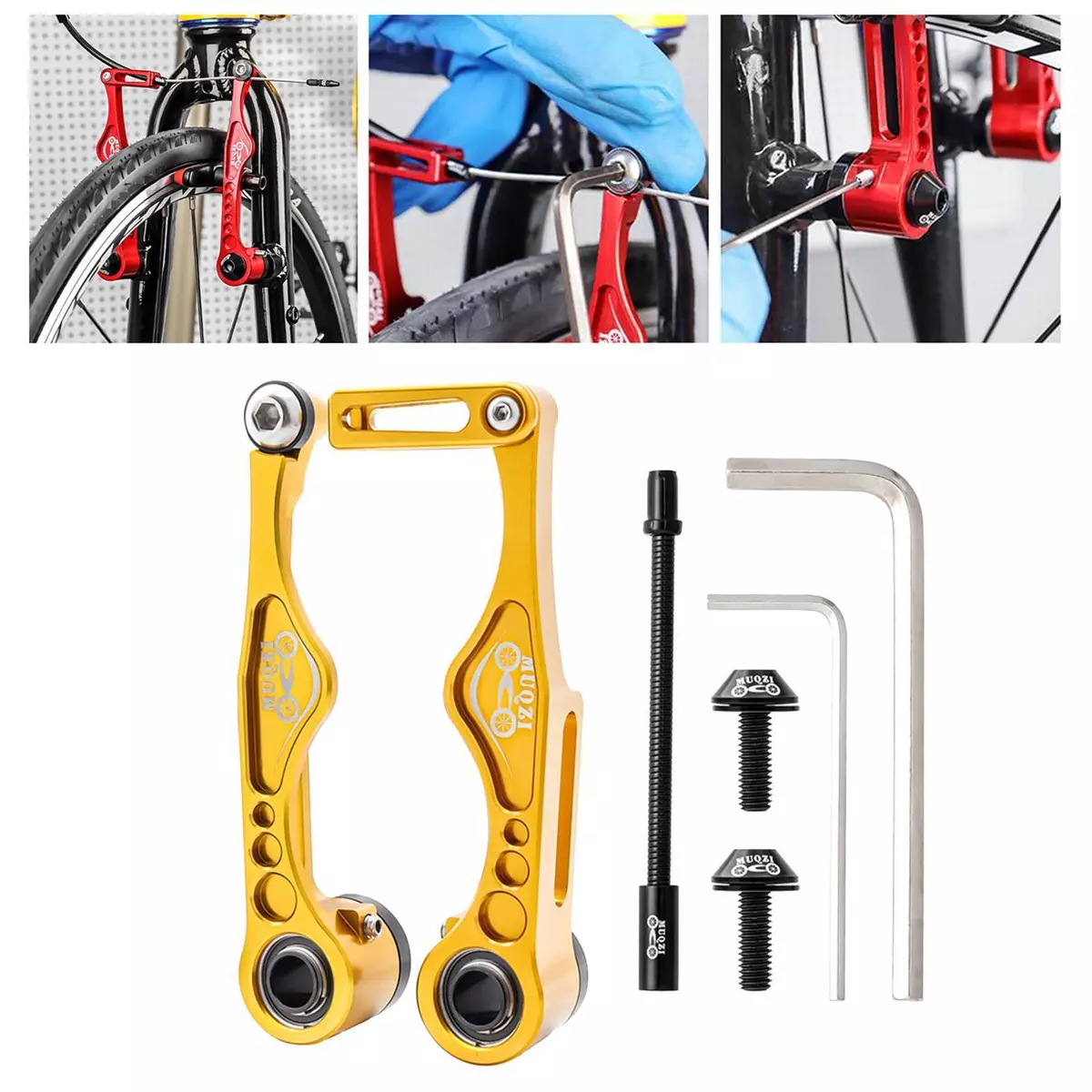 Biking V Brakes Front Rear Set Replacement MTB BMX Calipers