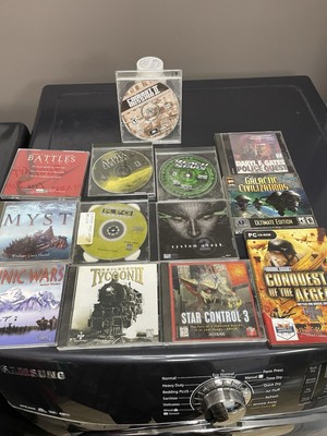 Lot Of 13 Various Vintage PC CD ROM Computer Video Games