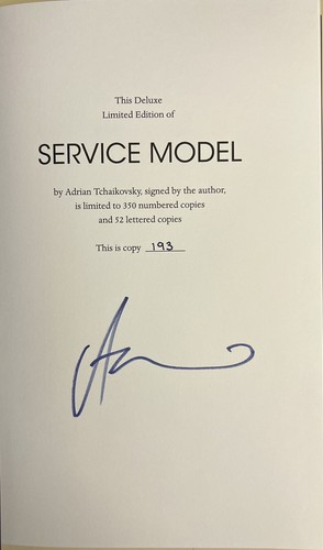 Alien Clay & Service Model - Adrian Tchaikovsky: SIGNED #193/350 Deluxe Editions - Picture 14 of 24