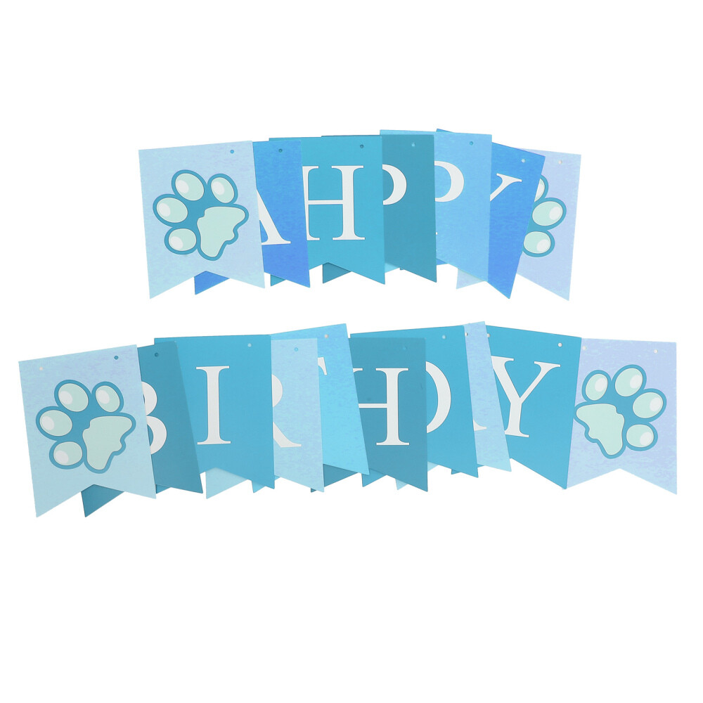1 Set of Dog Birthday Supplies Dog Happy Birthday Backdrop Dog Party