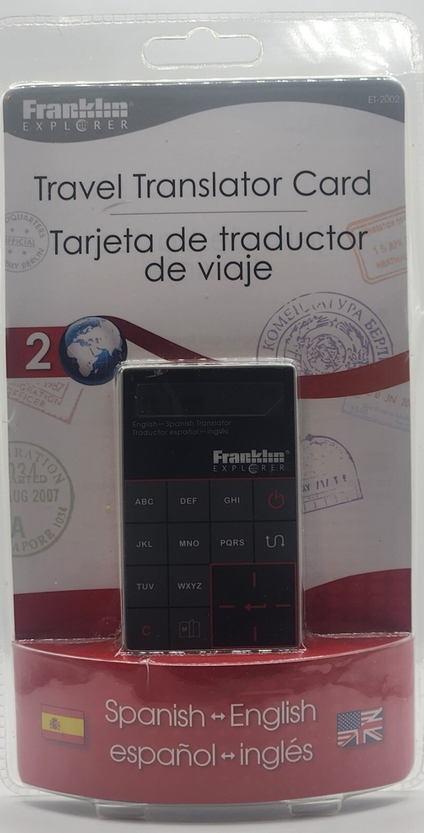 Franklin TES-118 Tradutor Inglês/Espanhol