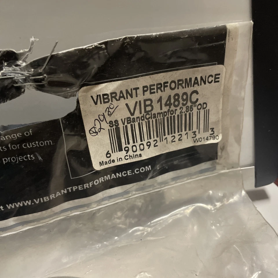 Vibrant 1489C Quick Release V-Band Clamp (for V-Band Flanges up to 2.81" O.D) - Image 2 of 3