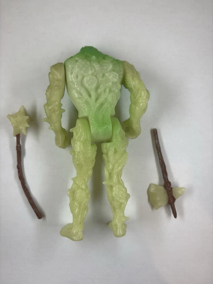 Swamp Thing Kenner 1990 夜光斧/斧头人偶完整 DC 漫画 — 第 2/2 张图片