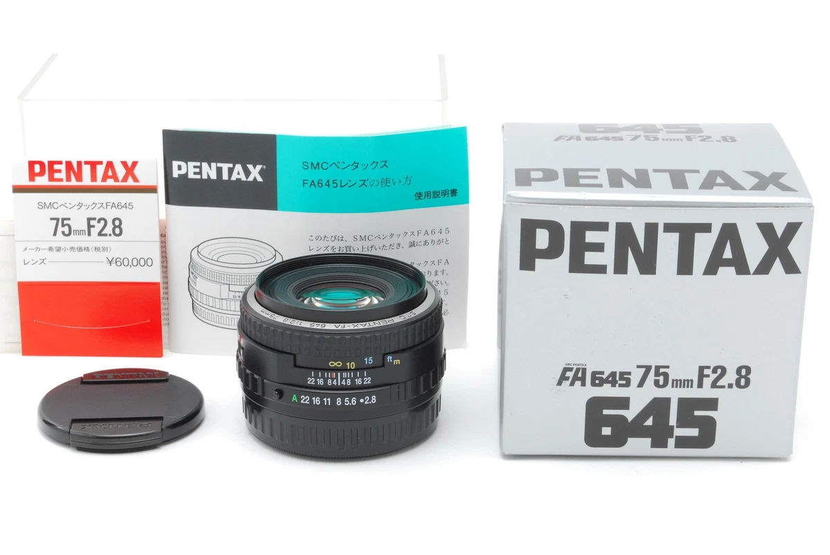 Pentax FA 75mm Focal Camera Lenses Pentax 645 Mount for sale | eBay