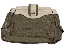 Used Miche Prima Large Handbag Wendi Shell ONLY Purse Sage & Cream Purse Cover