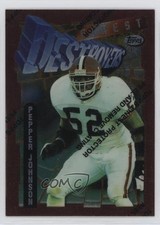 1996 Topps Finest Pepper Johnson #124 1b9b