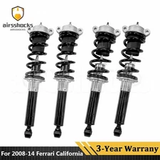 Fit 08-14 Ferrari California #281475 Front Rear Shock Absorber Assys w/Magnetic 