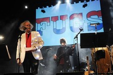 Ed Sanders The Fugs performs during Ray Davies Meltdown Festival a- Old Photo