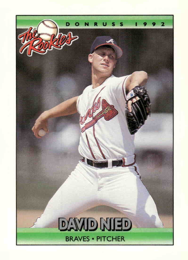 1992 Donruss The Rookies #86 David Nied
