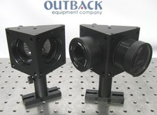 C204647 Lot 2 Thorlabs KCB2C Right Angle Kinematic Round Mirror Mounts 60mm Cage