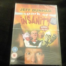 JEFF DUNHAM - SPARK OF INSANITY DVD -  NEW AND SEALED 