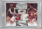 Michael Jordan Julius Erving 2009 Upper Deck #DG-JE Dual Game Patch