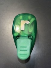 EK Success Letter Lowercase r Paper Punch Plastic Metal For Scrapbooking Crafts