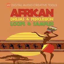 African Drums Percussion Sample Library 500 Samples - Instant Access
