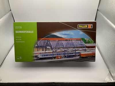 Faller 222128 N Gauge Station Hall (Bahnhofshalle) New in Box