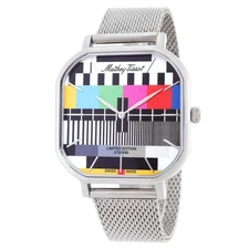 without box or papers MatheyTissot Monsoon Square MultiColor Dial Mens W G2U