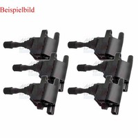 6X Meat & Doria ZüNdspule FüR Mitsubishi Pajero II V3_W V2_W V4_W 3.5 V6 24V