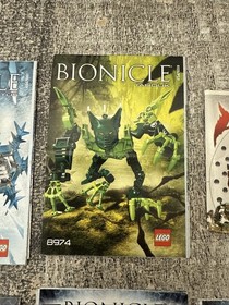 LEGO Bionicle Instructions Manual Lot 8973 8974 8976 8977 8944 8945 8946 8847
