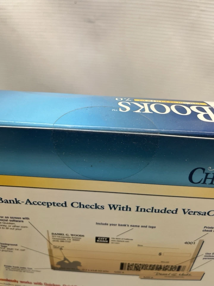NEW VersaCheck American Checkbooks Premium 7.0 Business Personal Finance SEALED - Image 3 of 4