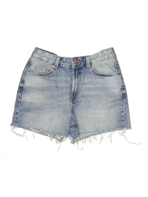Amisu Jeans Women Blue Denim Shorts 4