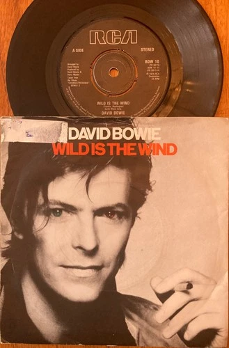 DAVID BOWIE - WILD IS THE WIND ORIGINAL UK 7” RCA SINGLE NM CONDITION PIC SLEEVE