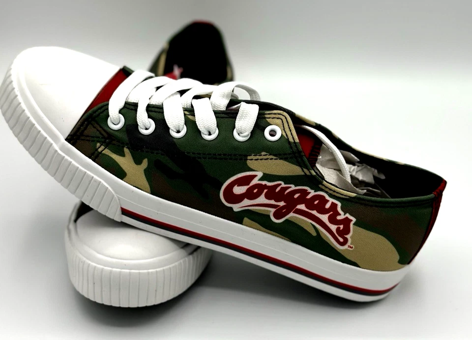 FOCO Women’s Cougars Sneakers Camo Low Canvas / size 11 - Image 3 of 4