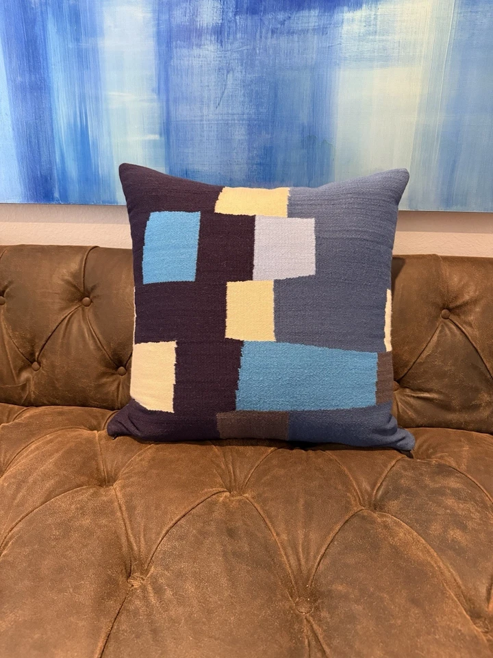 Jonathan Adler Rio Square Throw Pillow 22" x 22" - Image 3 of 3
