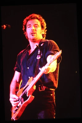 Bruce Springsteen Photograph Transparenz Original Positive 35mm Circa 1990 - Bild 1 von 4