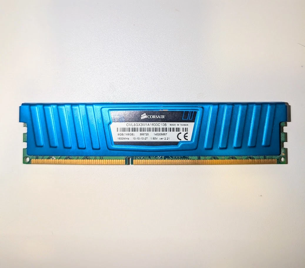 Corsair Memória de desktop Vengeance 16 GB (2 x 8 GB) DDR3 1600 MHz