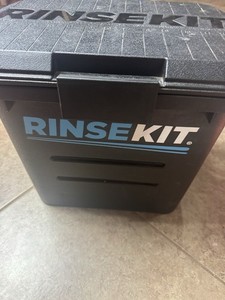 Rinsekit Portable Pressurized Outdoor Shower Kit  Camping RV With Extras