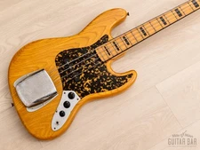 1976 H.S. Anderson Bask Bass HS-B1 Vintage Jazz Bass Natural Ash, Japan