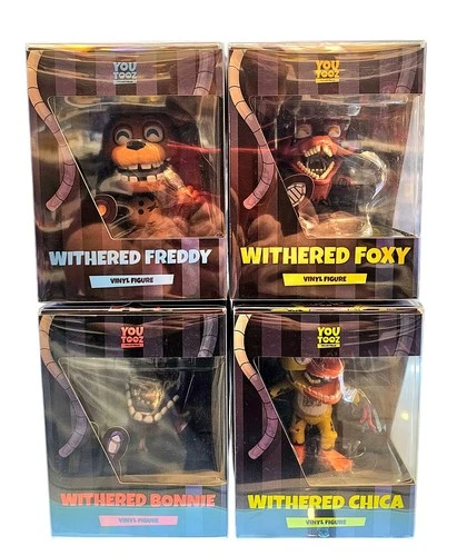 Youtooz: Five Nights at Freddy's Withered 4 Figure Collection