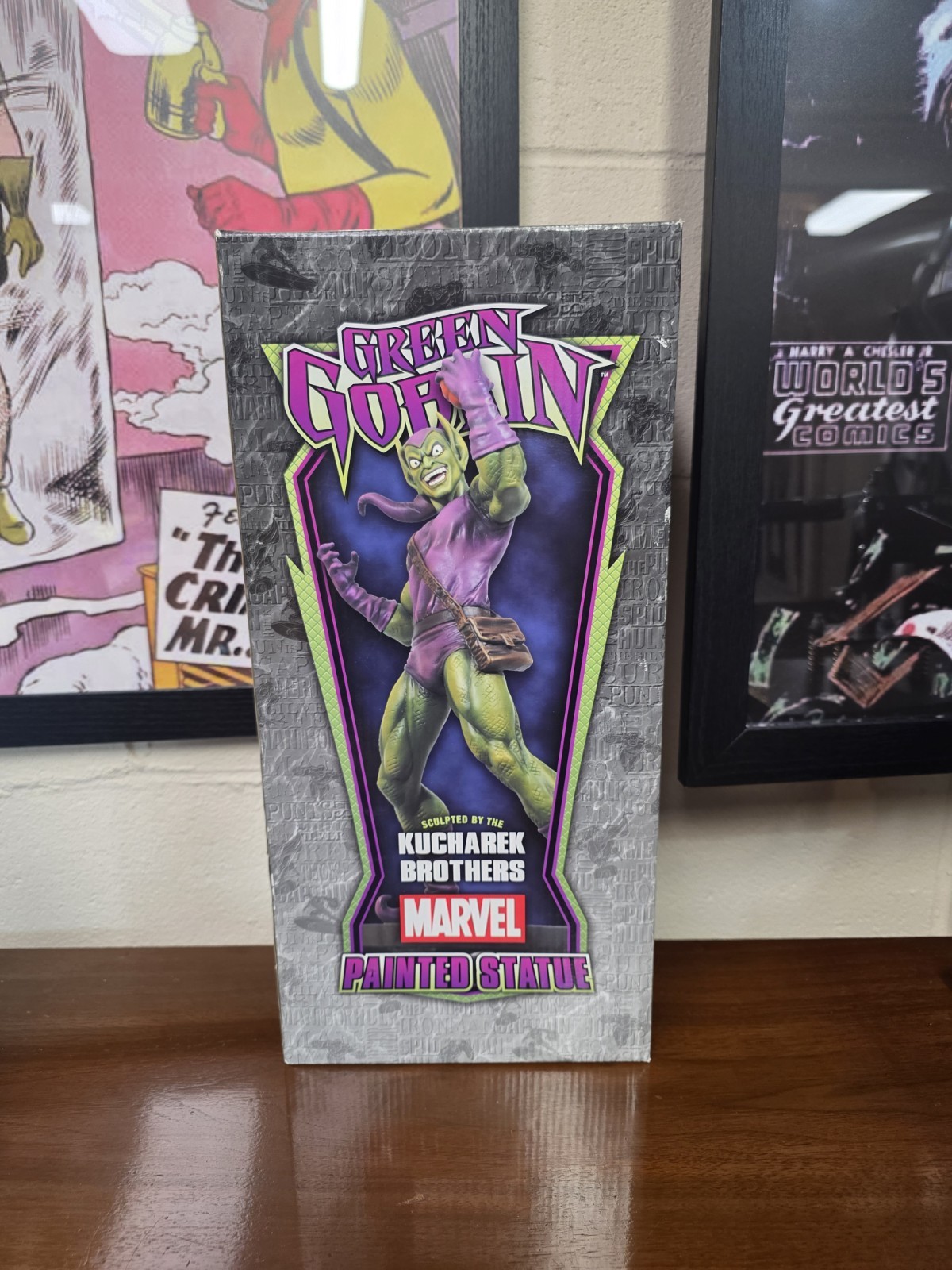 Bowen Designs Green Goblin Statue Museum Pose. SPIDER-MAN Marvel ...