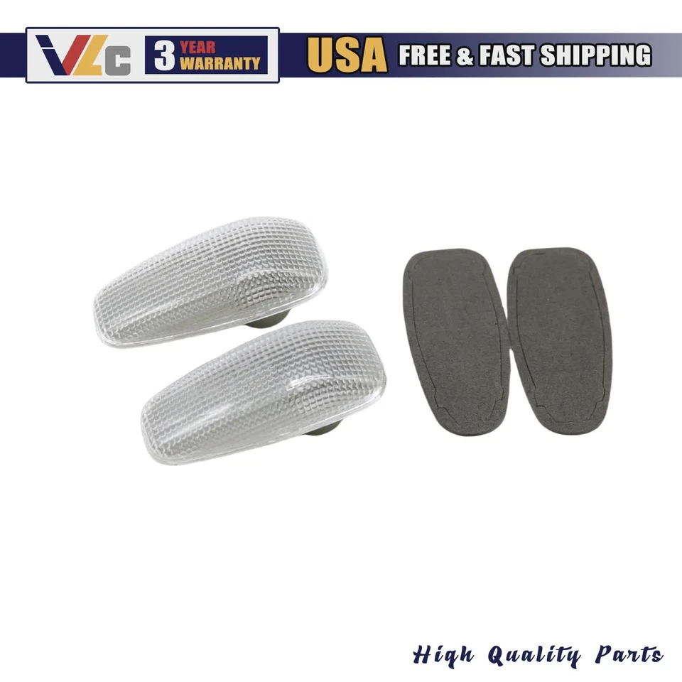 Lámpara lateral luz de estacionamiento luz de esquina para Mercedes-Benz 1998-2003 CLK430/CLK320 Foto 2 de 4