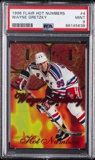1996 FLAIR HOT NUMBERS #4 WAYNE GRETZKY PSA 9