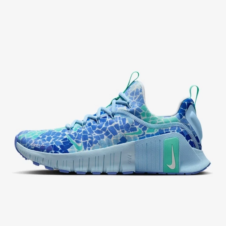 New Nike Women's Free Metcon 6 AMP Shoes - Ice Blue (IB6902-400)