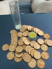 1957 D Lincoln Wheat Penny, BU Roll 50 Coins