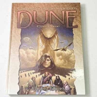 Dune Chronicles of the Imperium RPG Core Game Rulebook Limited Edition 2000 READ