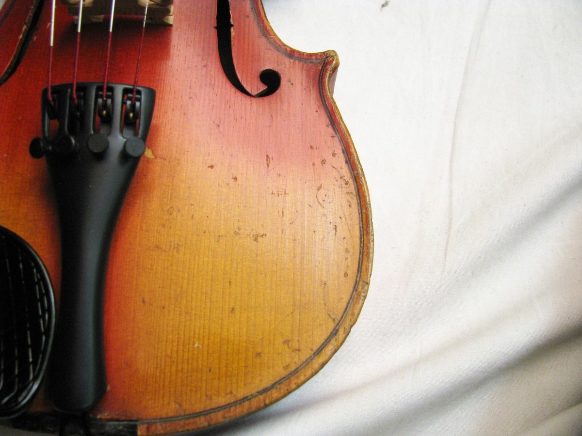 VIOLIN Antonius Stradivarius Copy used made in Germany - w
