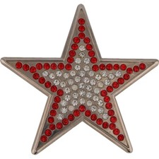 Rhinestone Star Western Rodeo Fashion Cowgirl Juniors Bling Vintage Belt Buckle