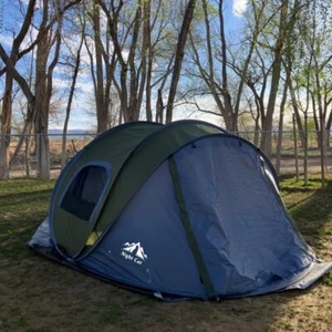 2-3 Person Pop Up Tent Tente familiale pour le camping Randonnées Fournitures de voyage