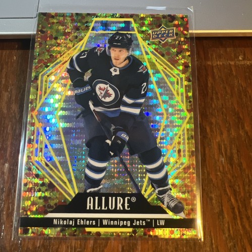 Nikolaj Ehlers 2022-23 Upper Deck Allure Gold Glitter Bomb #12 /199