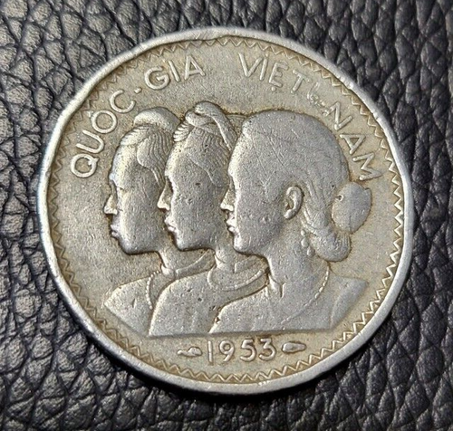 1953 Vietnam 20 Su Coin