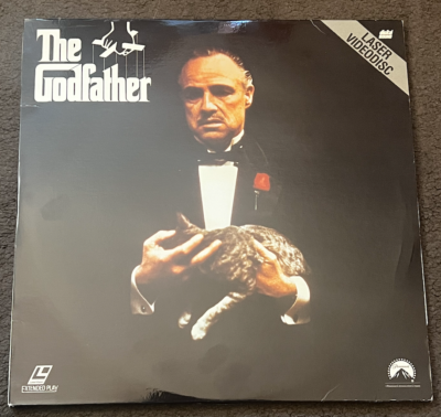 USED THE GODFATHER - 1972 LASERDISC 2-LD / 3 SIDES PAN & SCAN 1:33