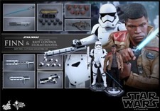 New Hot Toys MMS346 Star Wars Finn First Order Riot Control Stormtrooper set